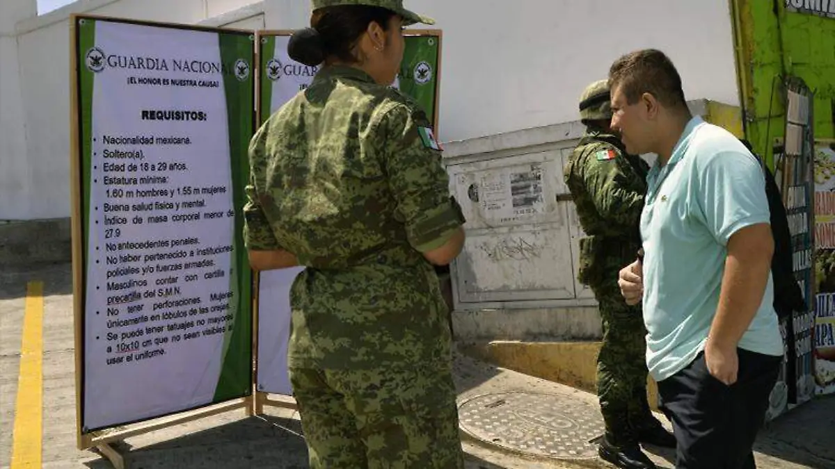 Ejército mexicano guardia nacional